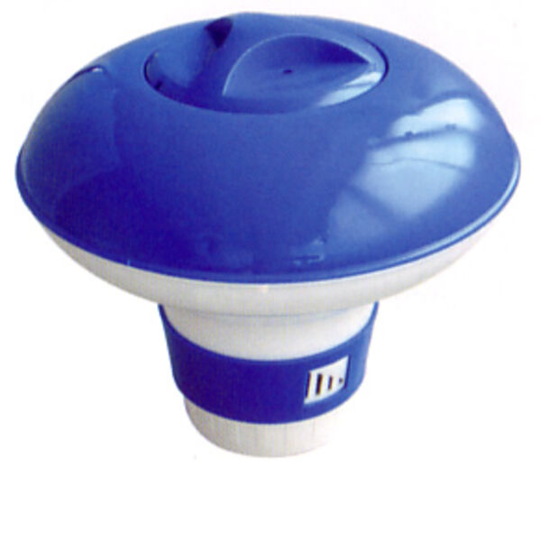floating chemical dispenser for swimming pools